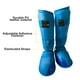 thumbnail image 4 of Espinillera Irfora Espinilleras en el empeine Protector de pierna para artes marciales, combate, boxeo, kickboxing, muay thai, almohadillas de entrenamiento Irfora Espinillera, 4 of 5