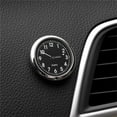 thumbnail image 4 of CHUNYAN Car Clock Luminous Mini Automobiles Internal Stick-On Digital Watch Mechanics Quartz Clocks Auto Ornament Car Accessories Gifts, 4 of 7