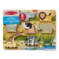 thumbnail image 3 of Melissa & Doug Puzzle À Pièces Épaisses Amis De Safari, 3 of 4