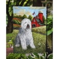 thumbnail image 3 of Carolines Treasures PPP3119GF Old English Sheepdog Heaven Flag Garden Size  Small multicolor, 3 of 3