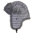 thumbnail image 2 of Dekko Original Solid Faux Fur Trapper Ski Hat, 2 of 2
