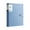 Sky Blue, variant on File Folder 80 Page A4 Data Book, Music Score Folder, Certificate Collection Book, Test Paper Storage Book, Transparent Insert Folder Paper Document Organizer School Supplies