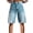 Rose Gold, variant on Womens Dress Pants Flare Denim Shorts For Women Wide Leg Denim Shorts Woman Vintage Floral Print High Waisted Straight Stretch Pants With Pockets Office Slacks