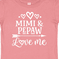 thumbnail image 4 of Inktastic Pepaw and Mimi Love Me Boys or Girls Baby T-Shirt, 4 of 5