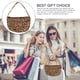 thumbnail image 4 of Khaki Leopard Printed Woman Armpit Bag Shoulder Satchel 1Pcs, 4 of 4