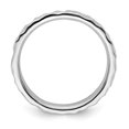 thumbnail image 2 of Sterling Silver Rhodium Ring, 2 of 11