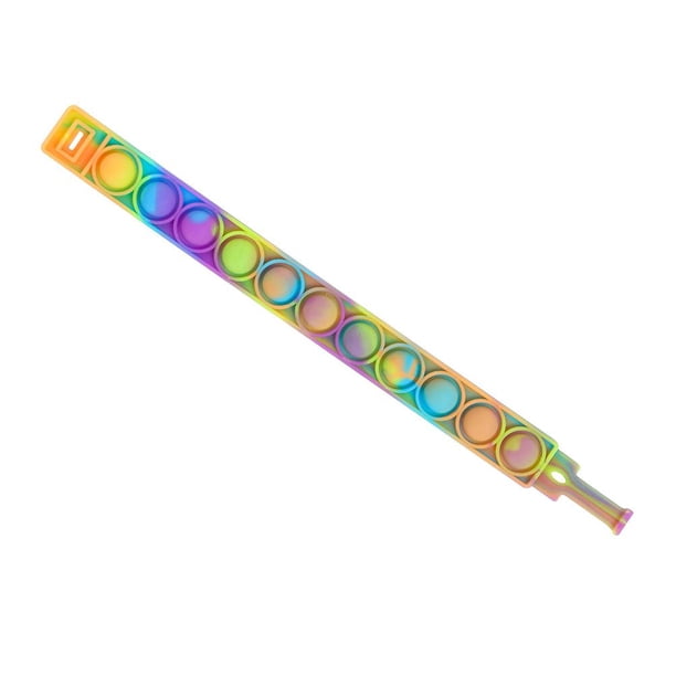 Juguete Sensorial Pulsera De Burbujas De Silicona Pulsera Sensorial De Burbujas De Empuje Para Niños Adultos Cateissary FN007053-06