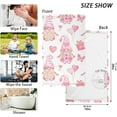 thumbnail image 3 of Coolnut Valentine's Day Cotton Hand Towels, Set of 2 Absorbent Bath Towel Decorative Fingertip Towels for Bathroom Gym Spa Hotel Beach Swimming Pool,16"x 28", 3 of 6