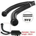 thumbnail image 3 of 75mm Car Auto Heater Pipe Duct Y Piece Warm Air Outlet Vent Hose, 3 of 7