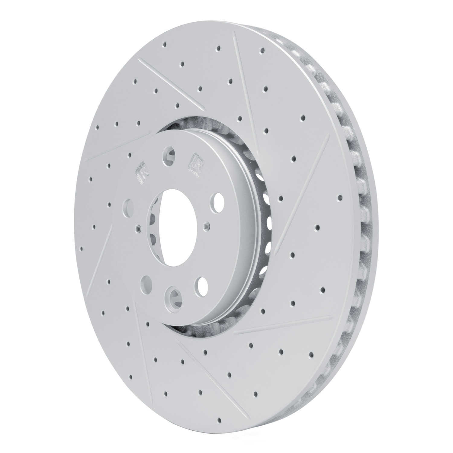 Dynamic Friction Company 830-75053D DFC Geoperformance Rotor - Drilled & Slotted