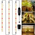 thumbnail image 1 of Las plantas de interior regulables de la lámpara del crecimiento de la luz de la planta del espectro completo LED de la lámpara de la planta 60W crecen la lámpara con el contador de tiempo, 1 of 8
