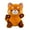 Brown, variant on Relaxing Raccoon Sleep Aid Plush Toy with Soothing Lights, Music, and Gentle Motion for Calmness, Stress Relief, and Nighttime Comfort