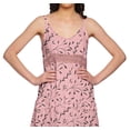 thumbnail image 4 of Moomaya Robe Longue Maxi Imprimée pour Femmes Sans Manches à Col en V Décontractée Évasée Kurta, 4 of 6