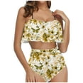thumbnail image 1 of Traje de Baño para las Mujeres Traje de Baño Dividido de Eslinga, Trajes de Baño de Torso Largo para las Mujeres, 1 of 5