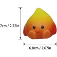 thumbnail image 2 of KOYPTL Dynamic Flame Toy Soft TPR Material Slow Rebounds Stress Relief Toy Portable Vent Gadget for Daily Relaxs UseSoft Christmas Birthday Gift for Boys Girls Home Bedroom Holiday Party Decor, 2 of 5