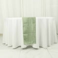 Efavormart 12" X 108" Accordion Crinkle Taffeta Table Runner - Sage Green - Perfect for Wedding ...