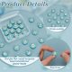 thumbnail image 4 of 24pcs 12 Constellation Turquoise Beads 15mm Zodiac Signs Beads Flat Round Beads Craft Beads Disc Beads Loose Spacer Beads for DIY Earrings Bracelet Necklace Jewelry Making(Gold on Blue), 4 of 5