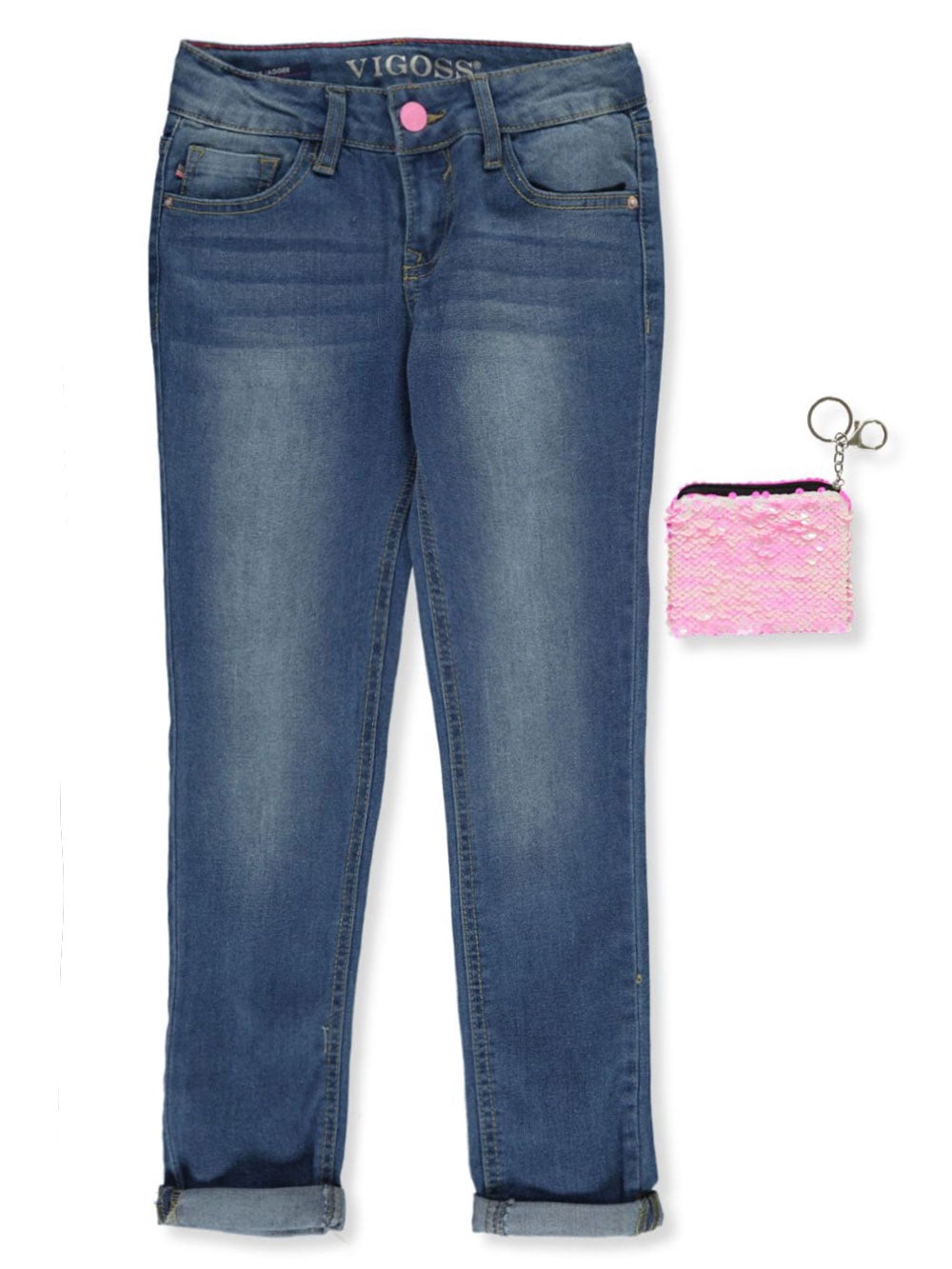 Vigoss Girls' Jagger Skinny Jeans With 