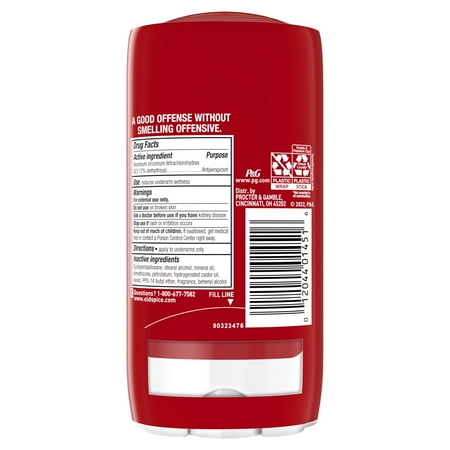 Old Spice High Endurance Antiperspirant Deodorant for Men, Pure Sport Scent, 3.0 oz Twin Pack