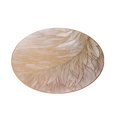 thumbnail image 2 of Guiexla Placemats PVC Table Mat Heat Resistant Round Dining Pad Feather Texture Protective Anti-Scalding Wear-Resistant Kitchen Accessories for Home Bar Dining Room, 2 of 8