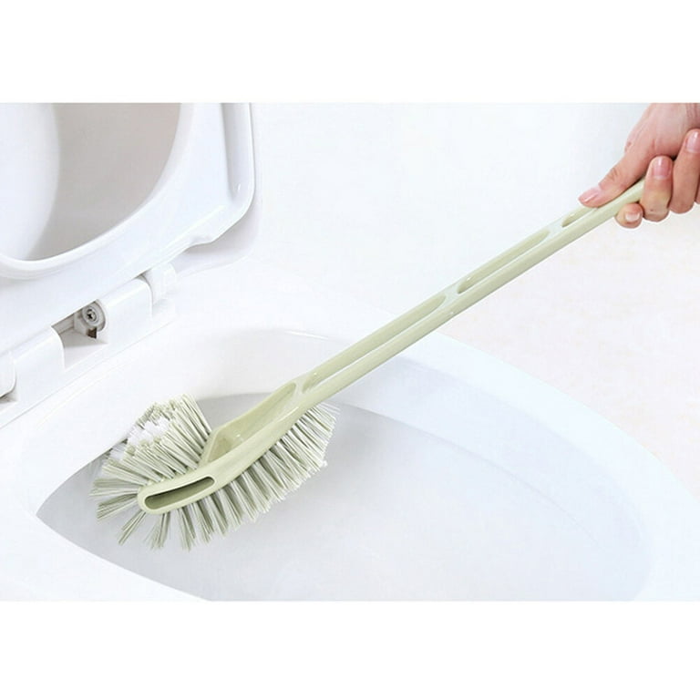 Plastic Long Handle Toilet Bowl Brush Double Sided Portable Toilet Bowl Cleaner  Cleaning Brush for Bathroom - China Toilet Brush, Brush