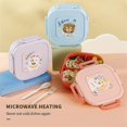 thumbnail image 3 of Cute Student Lunch Box With Compartments And Cartoon Lunch Box LUNCH Lunch Boxpink, 3 of 5