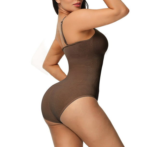 WaiiMak Underwear Womens Ladies Seamless One-Piece Body Shaper