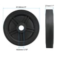 thumbnail image 2 of Unique Bargains 6" Universal Air Compressor Wheel with 0.8" Hole for Easy Mobility, Black, 2 of 5