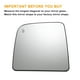 thumbnail image 3 of Reemplazo de vidrio del espejo retrovisor trasero superior izquierdo calefaccionado de 1 pieza de Unique Bargains con vidrio blanco y ajuste trasero para Nissan Titan, 3 of 6