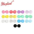 thumbnail image 3 of 100PCS Invisible Color Contact Lens Case Multi-Color Candy Couple Box Glasses Internet Celebrity Storage Storage Cross-Border White, 3 of 6