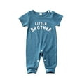 thumbnail image 1 of SUNSIOM Unisex Baby One-Piece Jumpsuit Summer Short Sleeve Printed Rompers, 1 of 9
