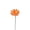 Orange, variant on Bee Watering Station, Ceramic Bee Cup for Garden, Flower Shaped Bee Watering Station Bird Bath Water Feeder, Butterfly Drinking Cup Bee Bath Bowl Garden Stake (1PC, 2"x12.6", Orange)