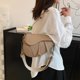 thumbnail image 5 of Bolso pequeño de cuero de PU con dos correas para mujer bolso de hombro informal bolsos de viaje, 5 of 9