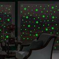 thumbnail image 3 of Gwong Decoración hogareña 457PCS resplandor en las estrellas oscuras Etiqueta de la pared Luminosa Calcomanía de los niños Decoración de viveros Gwong 21035017, 3 of 6