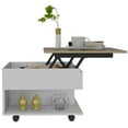 thumbnail image 4 of TUHOME Luanda Lift Top Coffee Table Engineered Wood  in  Multi-color, 4 of 6