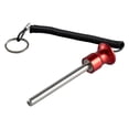 thumbnail image 2 of Almencla Weight Stack Pin Magnetic Aluminum Alloy Easy to Install Fitness Accessories Red, 2 of 8