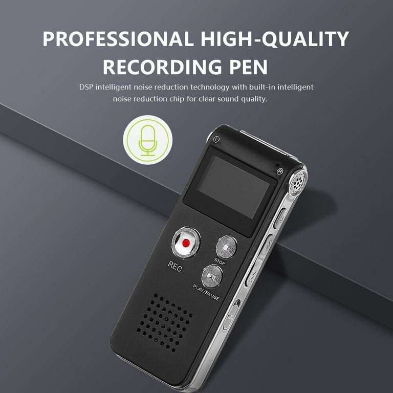 SOATUTO Digital Voice Recorder Dictaphone Audio Sound Recorder