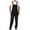 Black#mens bib overalls denim, variant on FAVIPT Mens Work Bib Overalls Baggy Lightweight Jumpsuit Big and Tall Coveralls Loose Fit Cargo Workwear with Snaps Pockets