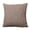 Brown, variant on Ludlz Pillowcase Solid Color Tear-resistant Linen Home Pillowcase Decor for Living Room