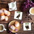 thumbnail image 4 of Birdeem Bird By Bird,Bird Encyclopedia Owl Pattern Restaurant Pot Insulation Mat 6Pc, 4 of 7