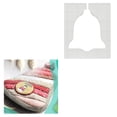 thumbnail image 4 of Heliisoer Quilting Template Crafts Christmas Theme Template Household Sewing Machine Cutting, 4 of 6