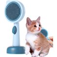 thumbnail image 5 of Peine para gatos: cepillo para gatos para mudar y arreglar mascotas, herramienta de cepillo para mascotas con botón de limpieza para gatos, perros, pelo corto y largo, elimina la capa intern, 5 of 5