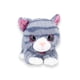 thumbnail image 1 of Gatito De Peluche Acostado Colo Gris Con Rayas Azules, 1 of 4