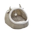 thumbnail image 1 of Cama cálida para gatos Strade Fareast Limited semicerrada para dormir en interiores otoño e invierno para perros pequeños A M M, 1 of 8