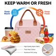 thumbnail image 4 of Bolsa Térmica para Almuerzo HOMESPON para Mujeres y Hombres Adultos Rosada, 4 of 7