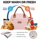 thumbnail image 4 of Bolsa Térmica para Almuerzo HOMESPON para Mujeres y Hombres Adultos Rosada, 4 of 7