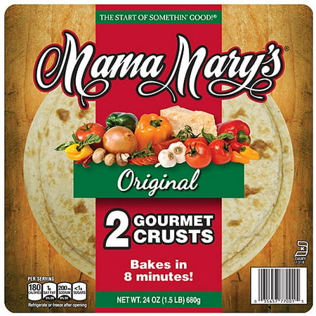 Mama Mary's Gourmet Pizza Crusts, 24 Oz