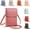 Dark Pink, variant on Anti Theft Leather Bag, 2026 Women's Touch Screen Mobile Phone Messenger Bag with RFID Blocking Card Slots