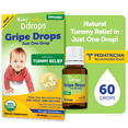 thumbnail image 2 of Baby Ddrops Gripe Drops for Babies, Liquid Organic Tummy Relief, 0.06 fl oz, 2 of 8