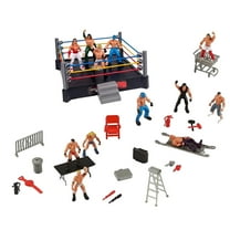 ACDANC Wrestler Ring Action Figure Set,14"